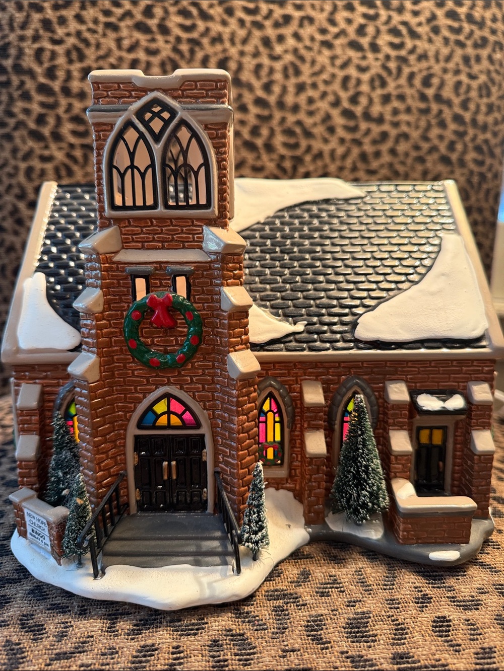 (Retired) Department 56 “New Hope Church” The Original Snow Village.